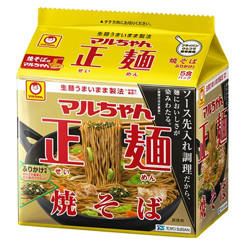 Yakisoba Snabbnudlar 5-pack,  Toyo Suisan Maruchan Seimen