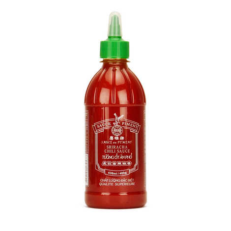 Sriracha chillisås 430ml, Pigment