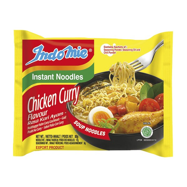 Indomie Instant Noodle Curry Kyckling 70g