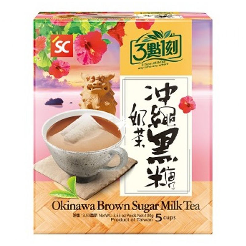 Okinawa Snabb Mjölkte Rostad 5x20g/Box 3:15PM Taiwan