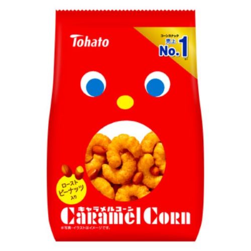 Karamelliserade popcorn & mandel 70g, Tohato