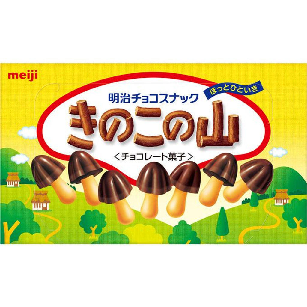 chokladkex svampar 74g, Meiji