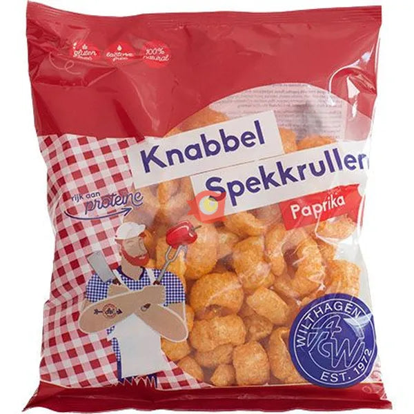 Fläsk Svål med Paprika Smak 75g, Wilthagen