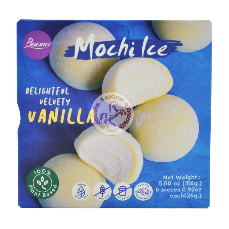 Buono Mochi Ice Cream Vanilj 156g