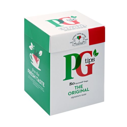 Svart Te 80-pack, PG TIPS