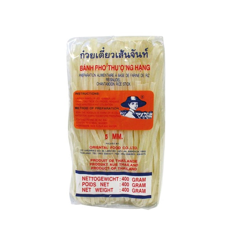 Risnudlar (5mm) 400g, Oriental Food