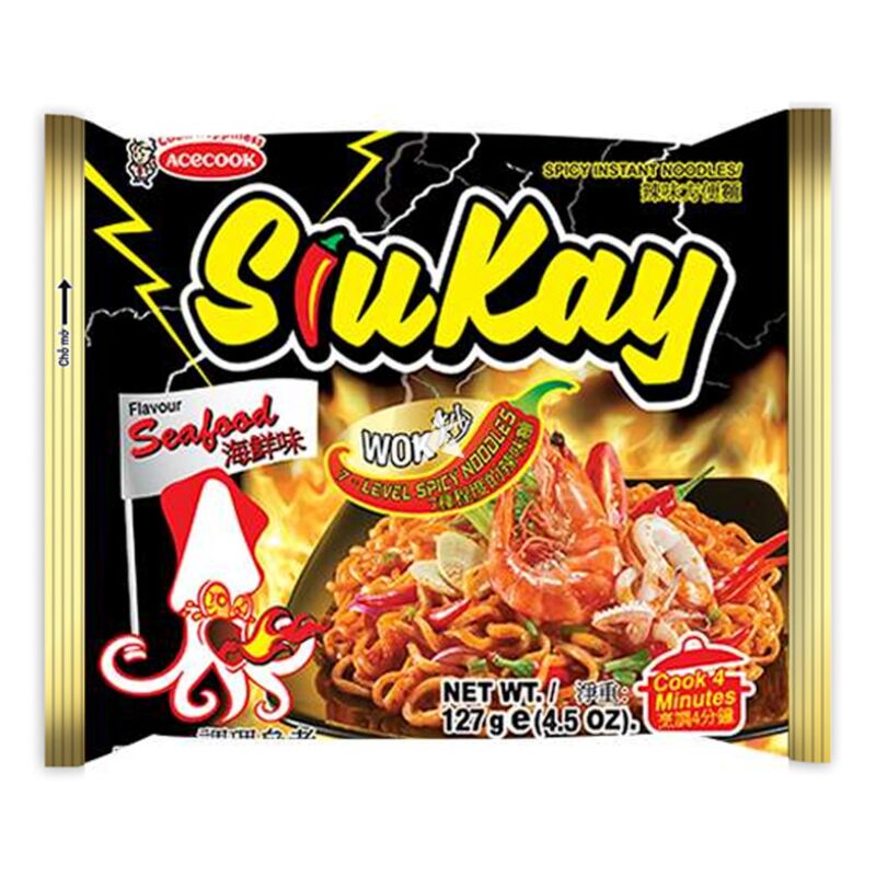 Skaldjurs Wok snabbnudlar 127g, acecook