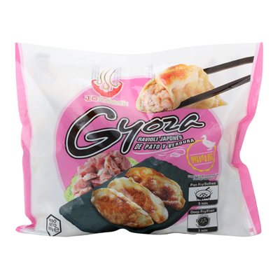 Authentic Japanska Gyoza/Dumpling med Ank smak 600g