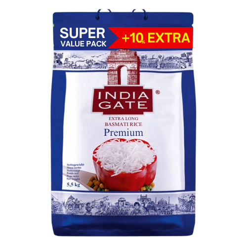 Basmatiris Extra lång Premium 5kg, Indian Gate