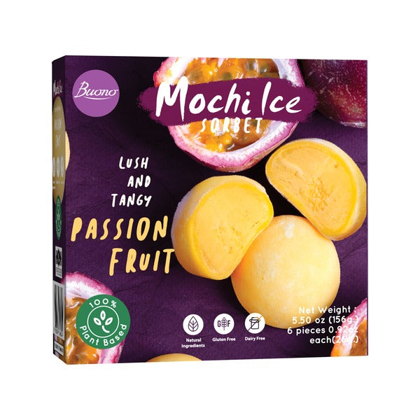 Buono Mochi Ice cream passionfrukt 156g