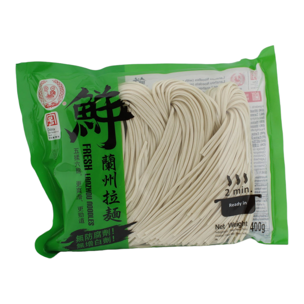 Färska Ramen Nudlar (Lanzhou) 400g, YuanFu