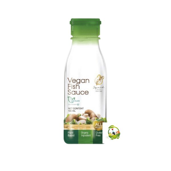 Ekologisk Vegansk Fisksås 180ml, Squid Brand