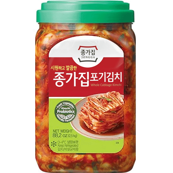 Kimchi (Burk) 2,5kg, Jongga