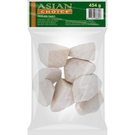 Frysta Skalade Taro Bitar 454g, Asian Choice