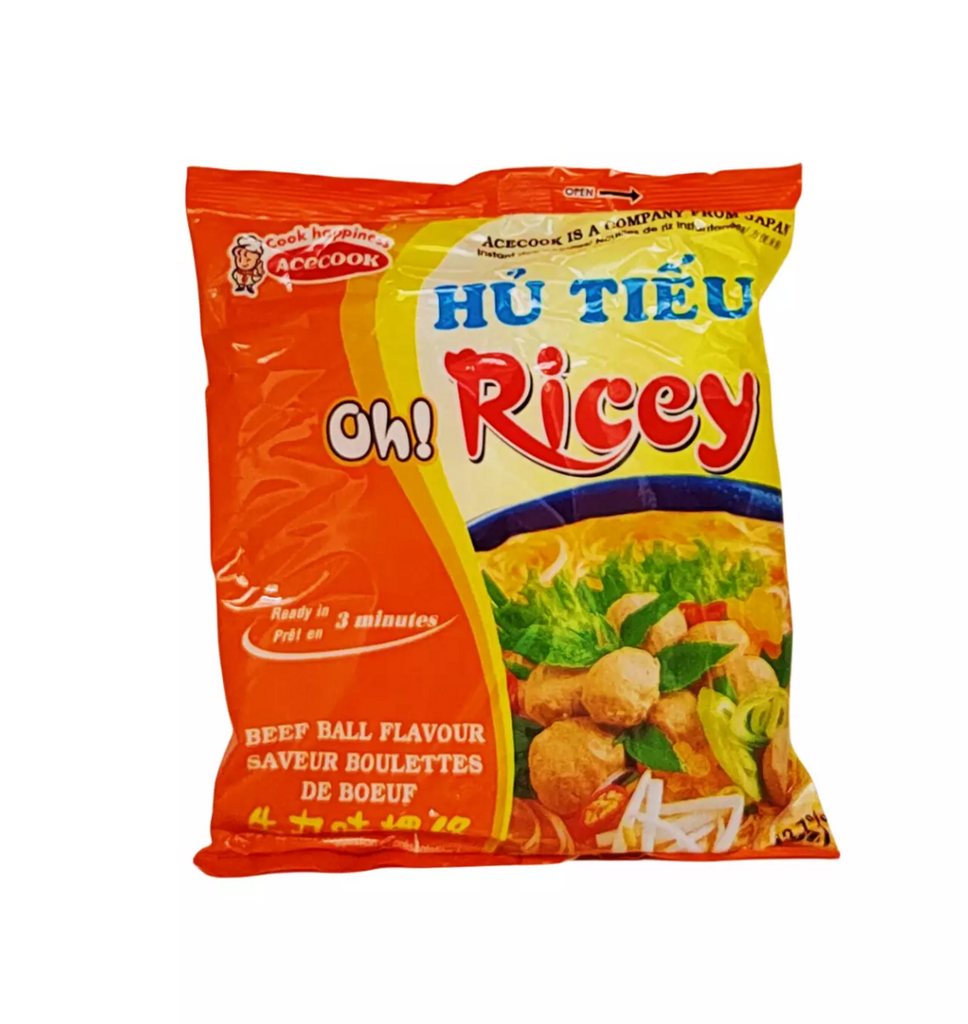 Oh! Ricey Pho Noodles Vietnamese biff Flavour Instant Rice Noodles 70G