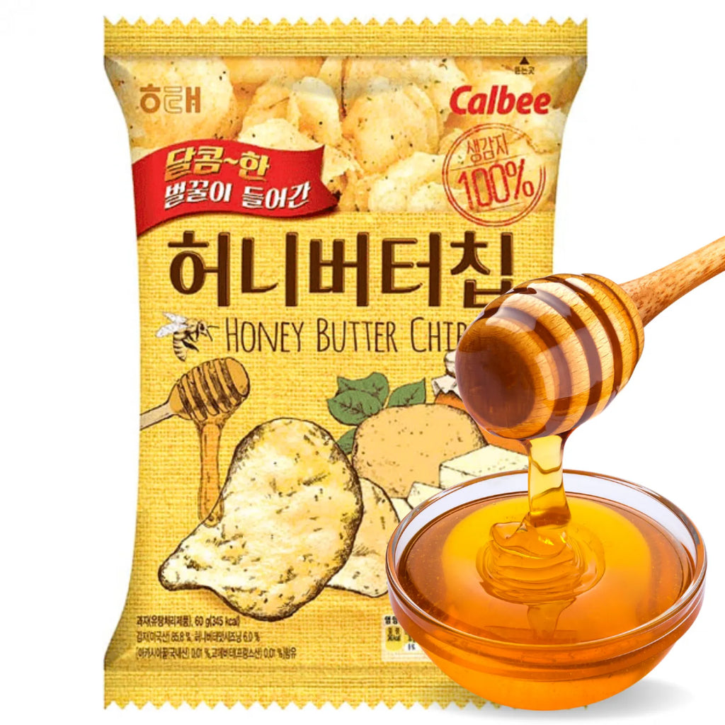 Honey Butter Potatis Chips 60g