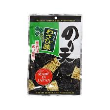 Friterat sjögräs med wasabi 40g, daiko