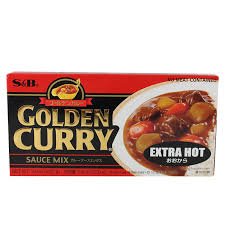 S&B Japansk Golden Curry kub (Extra Stark) 220g