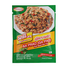 Thai Basil Stir Fry Kryddmix 50g, Ajinomoto