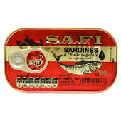 Sardiner i burk 90g, Safi