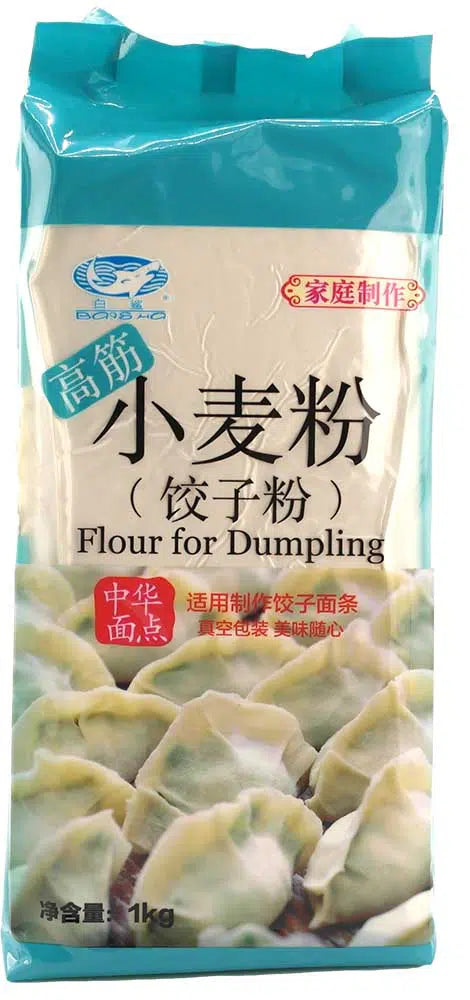 Dumpling mjöl med hög gluten 1kg, Baisha