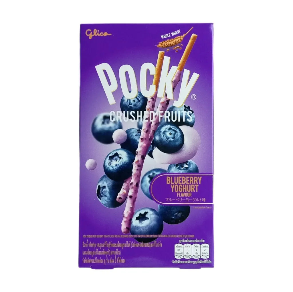 Pocky Blåbär med krossade frukt