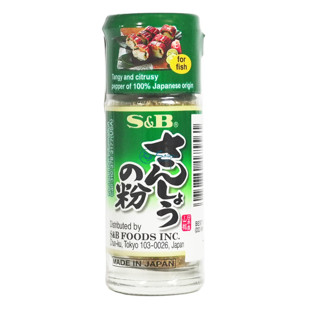S&B Sansyo Japanese Pepper 8g