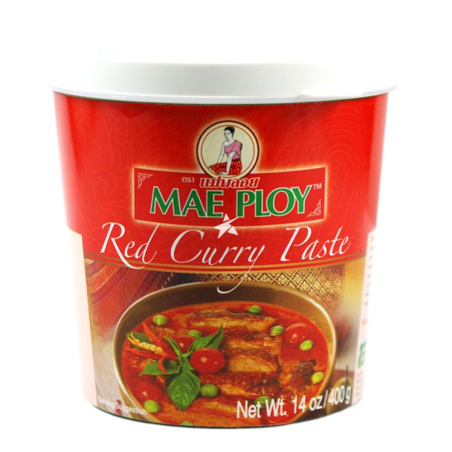 Röd Currypasta 400g, Mae Ploy