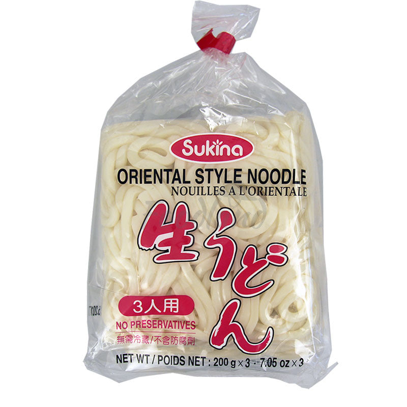 Japanska Udon Nudlar 200gx3, Sukina