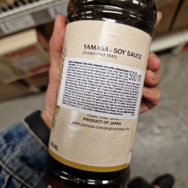 Japansk Sojasås 500ml, Yamasa