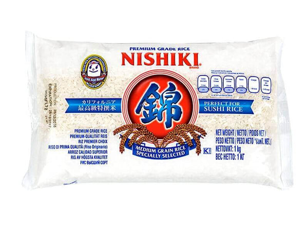 Japansk Sushi Ris 1kg, Nishiki