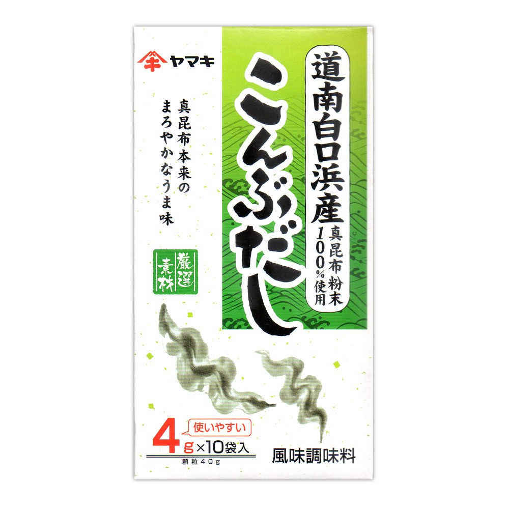 Vegetarisk Dashi (kombu) 40g, Yamaki