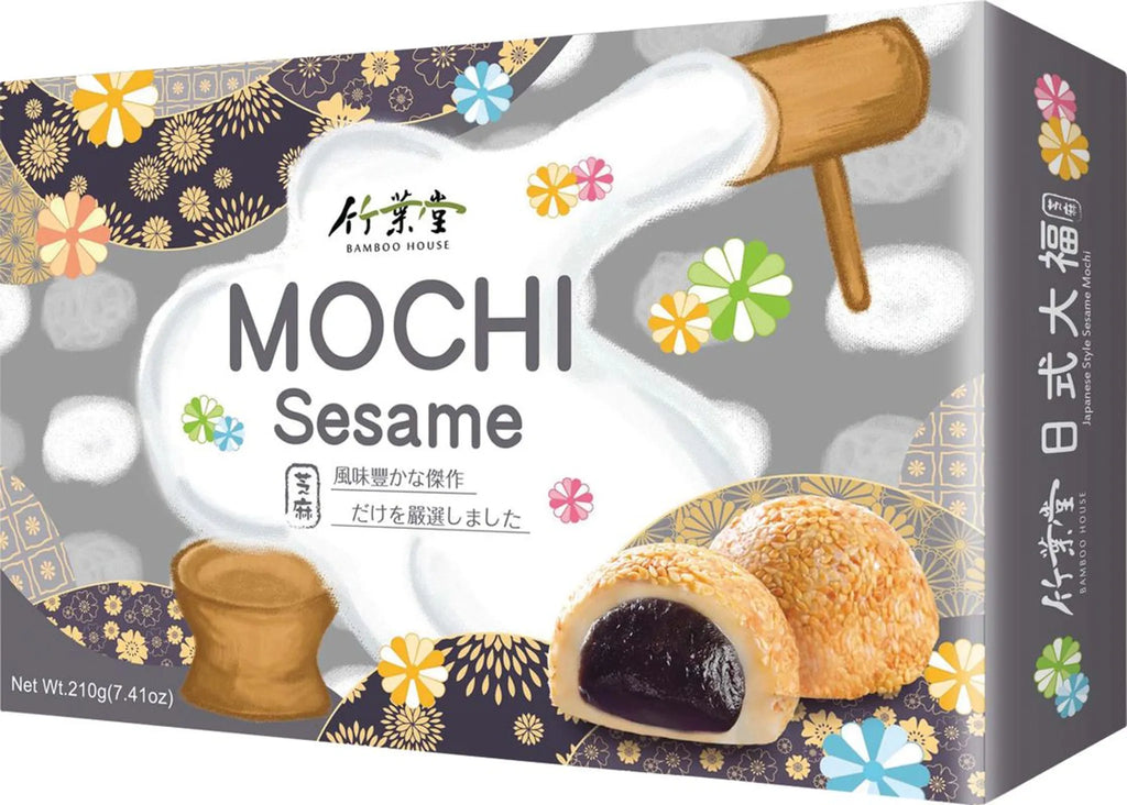 Mochi svart sesam 210g,  Bamboo house