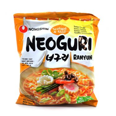 Mild Skaldjur Neoguri Snabbnudlar 120g, Nongshim