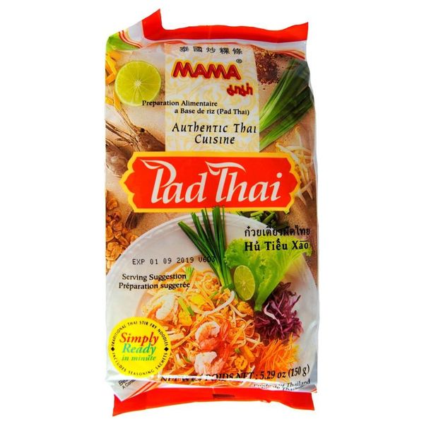 Risnudlar för Pad Thai 150g, Mama