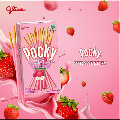 Pocky jordgubb