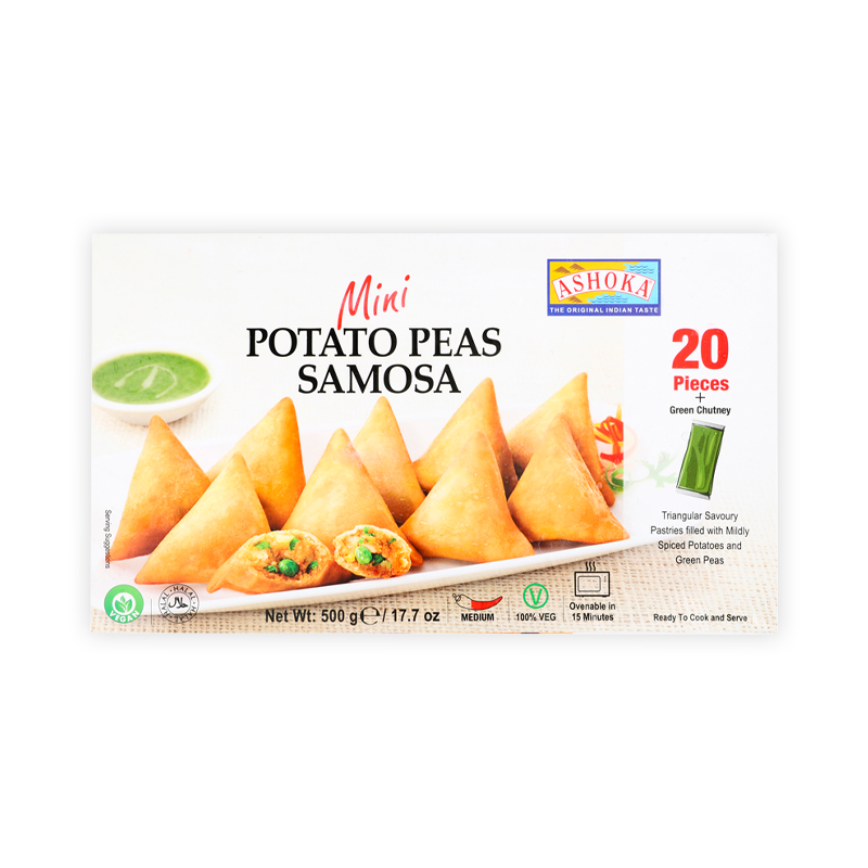 Potatis och Ärt Samosa (20st) 500g, Ashoka