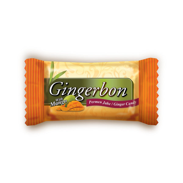 Ingefärasgodis Mango 125g, Gingerbon