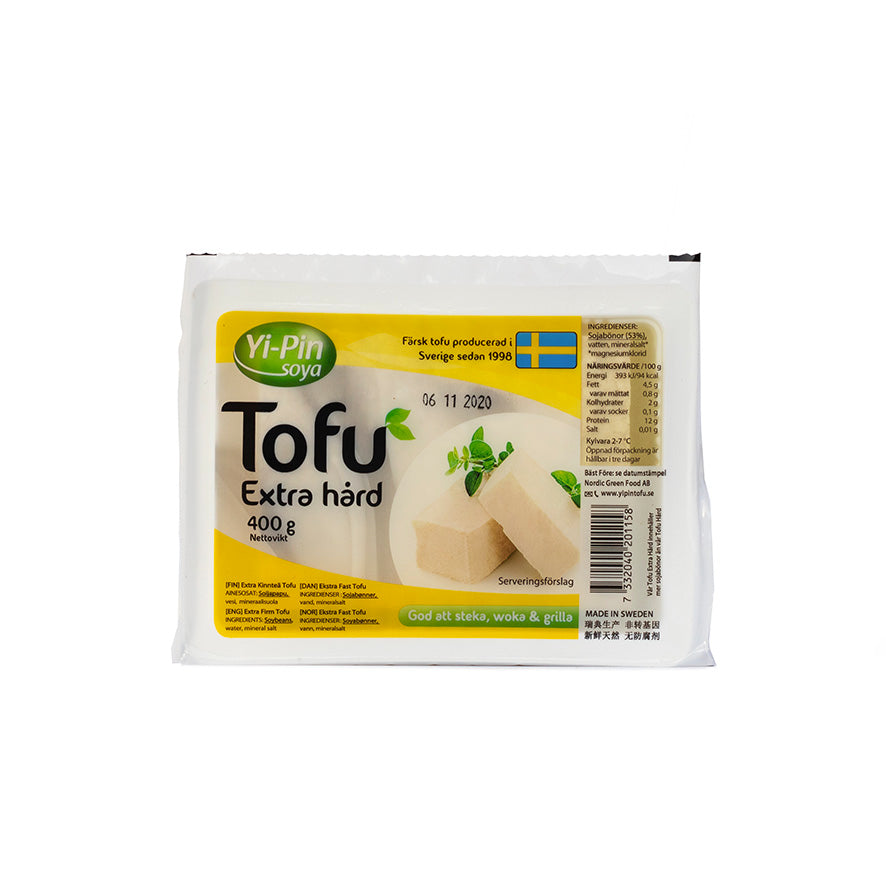 Tofu Extra Hård 400g Yi Pin Sverige