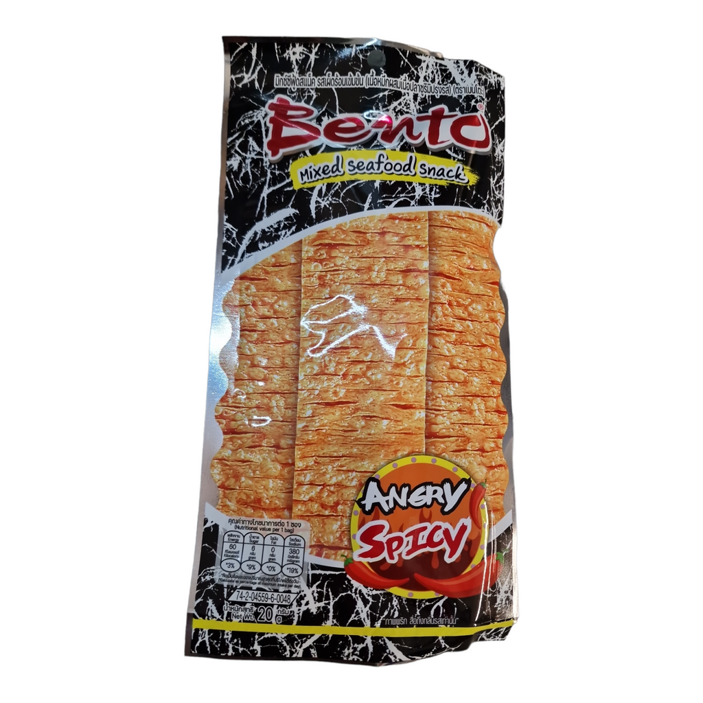 Angry & Spicy Mixed Seafood Snack 20g, Bento