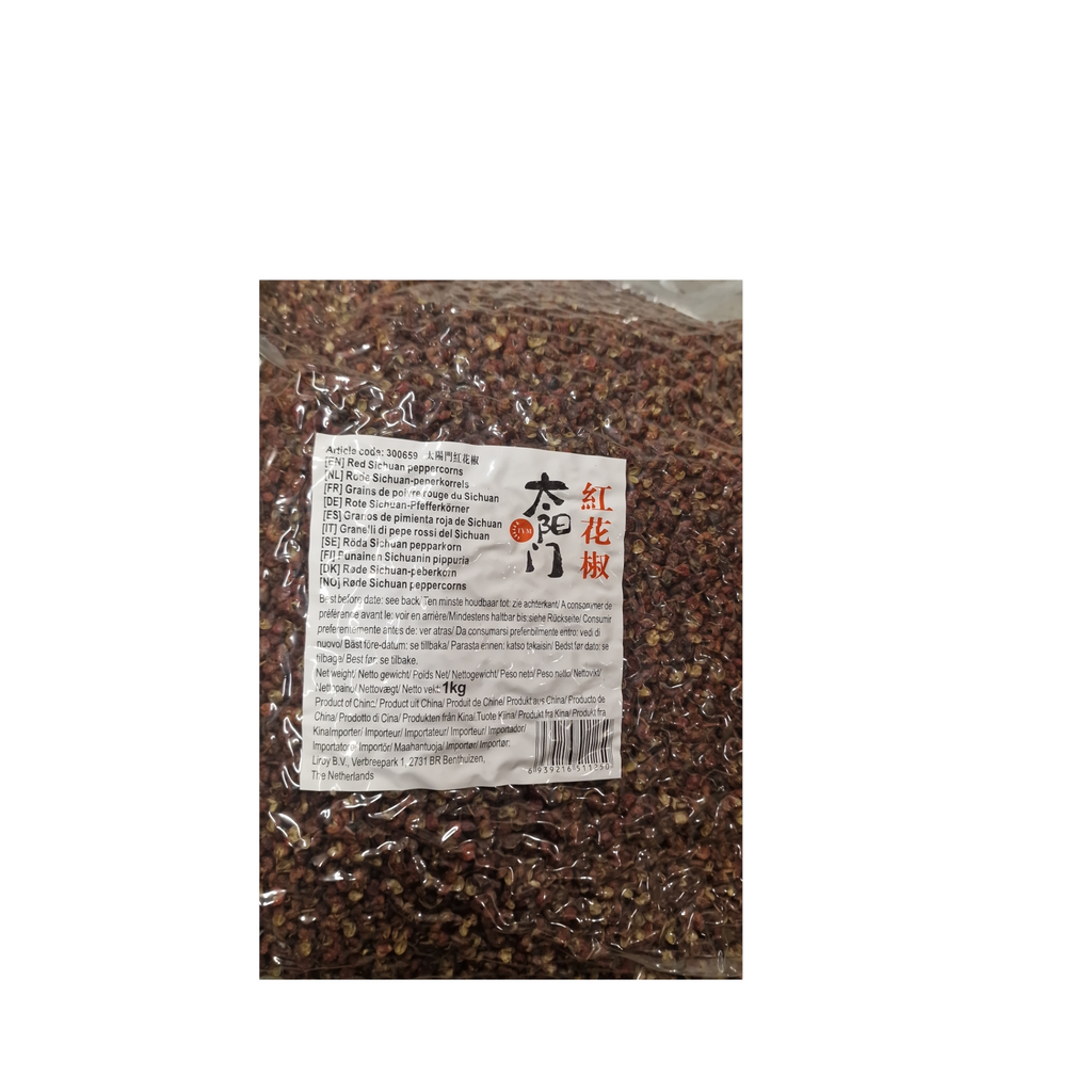 Röd sichuan peppar 1kg