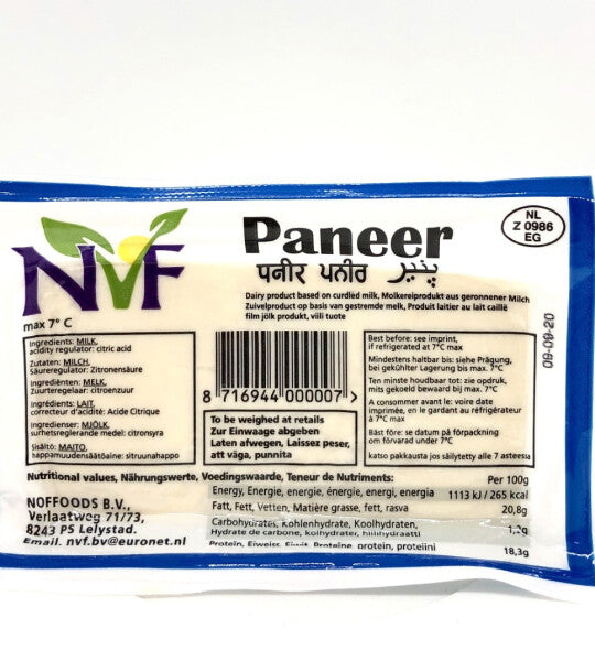 NVF Paneer Ost