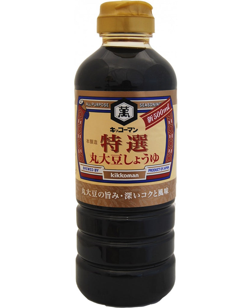 Japansk Sojasås (Tokusen Marudaizu Shoyu) 500ml, Kikkomon