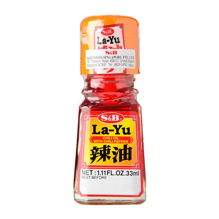 S&B La-Yu chilli oil - 33ml - YOSASO