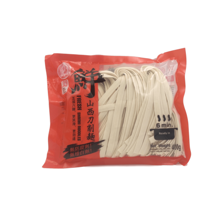 Färska Ramen Nudlar (Shanxi) 400g, YuanFu